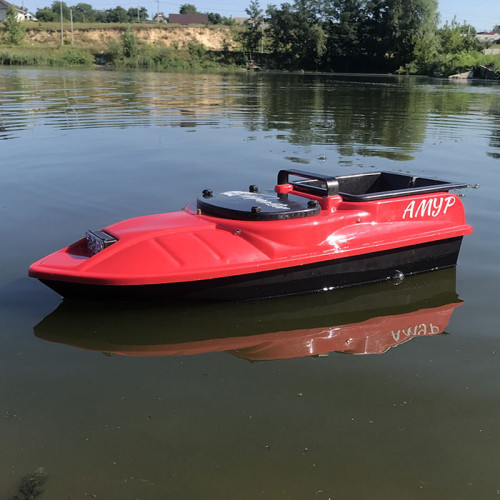 Кораблик для завоза прикормки Shipmaster Амур (Red) Красный в базовой комплектации