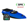 Кораблик для карповой рыбалки Shipmaster Амур Синий (Blue) комплектации GPS Twin + Глубиномер