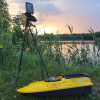 Кораблик Shipmaster Амур Желтый в комплектации с эхолотом Toslon TF520 и GPS Twin
