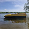 Кораблик для прикормки Shipmaster Амур Желтый (Yellow) в комплектации с GPS Twin + Глубиномер