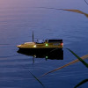 Кораблик Shipmaster Амур Желтый в комплектации с эхолотом Toslon TF520 и GPS Twin