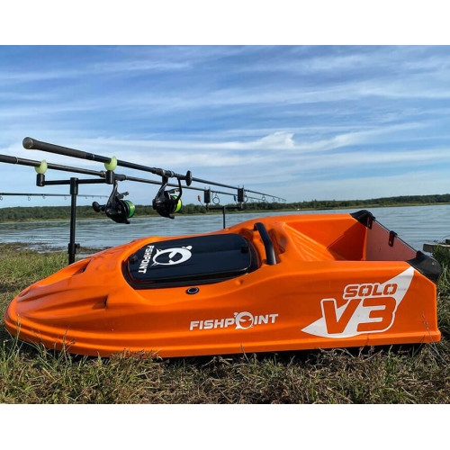 Короповий кораблик FishPoint Solo V3 з GPS автопілотом для риболовлі Runferry RN V9