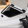 Кораблик для завоза прикормки Фурия Шторм Белый эхолотом Toslon TF500 и GPS автопилотом (Maxi) на 9+1 точек на 100 водоемов