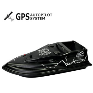 Кораблик Фурия Шторм Черная с GPS (maxi V3 9+1)