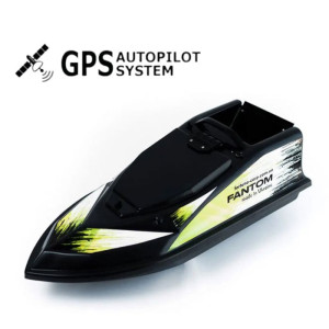 Кораблик Фантом Модерн Черный с GPS автопилотом v3 6+1