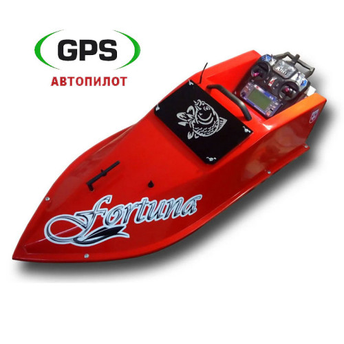 Карповый кораблик для рыбалки Фортуна 27000 мАч с GPS автопилотом V3 6+1