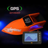 Карповый кораблик для завоза прикормки Фортуна 27000 с эхолотом Toslon TF500 и GPS автопилотом Maxi