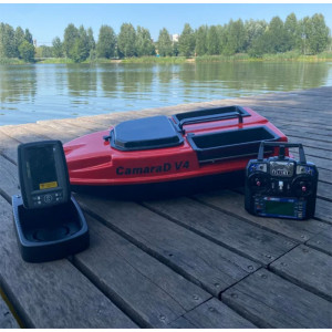 Кораблик Camarad V4 (Red) с GPS и эхолотом TF520