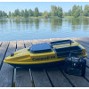 Прикормочный кораблик Runferry Camarad V4 Yellow GPS (Камарад В3 желтый с автопилотом)