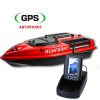 Двухбункерный кораблик для рыбалки Camarad V3 Red от Runferry  с эхолотом Toslon TF500 и GPS автопилотом