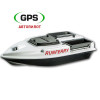 Кораблик для завоза прикормки Runferry Camarad V4 Wite GPS (Камарад В3 белый с автопилотом для рыбалки)