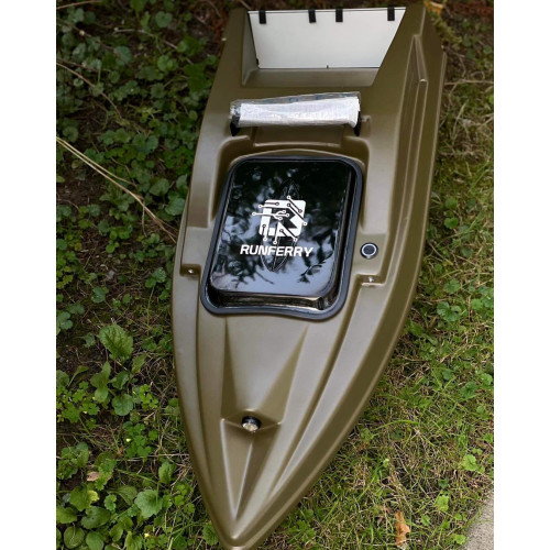 Рыболовный кораблик Runferry Solo V2 GPS Aligator автопилотом для карповой рыбалки 2024 года