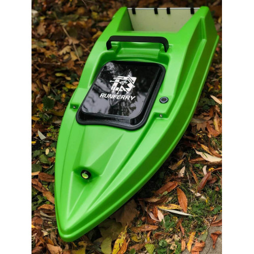 Прикормочный кораблик Runferry Solo V2 GPS в цветном кузове с покрытием Raptor