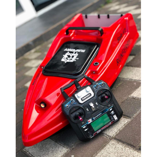 Карповый кораблик для прикормки Solo V2 (Red Ferrari) c GPS автопилотом Runferry