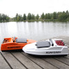 Карповый кораблик для рыбалки Runferry SOLO Mini White (Соло Мини Белый)