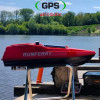 Кораблик для рыбалки Runferry Solo Optima (Red) (Соло Оптима Красный) с эхолотом Lucky FF918 и GPS