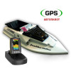 Прикормочный кораблик Spectre RT White (Спектр РТ белый) с GPS автопилотом и эхолотом Toslon TF520