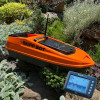 Карповый кораблик Skiff Bot Mini с эхолотом Toslon TF300 и автопилотом