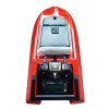 Кораблик в красном цвете Skiff Bot Mini (Red) GPS + эхолот Toslon TF520
