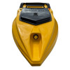 Кораблик Skiff Bot Pro S Желтого цвета с эхолотом Toslon TF300 и автопилотом