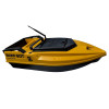 Кораблик Skiff Bot Pro S Желтого цвета с эхолотом Toslon TF300 и автопилотом