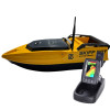 Кораблик Skiff Bot Pro S Желтого цвета с GPS + эхолот Toslon TF520