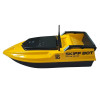 Кораблик Skiff Bot Pro S Желтого цвета с эхолотом Toslon TF300 и автопилотом