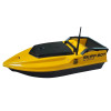 Кораблик Skiff Bot Pro S Желтого цвета с эхолотом Toslon TF300 и автопилотом