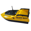 Кораблик Skiff Bot Pro S Желтого цвета с эхолотом Toslon TF300 и автопилотом