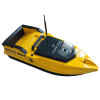 Кораблик Skiff Bot Pro S Желтого цвета с эхолотом Toslon TF300 и автопилотом