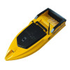 Кораблик Skiff Bot Pro S Желтого цвета с эхолотом Toslon TF300 и автопилотом