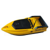 Кораблик Skiff Bot Pro S Желтого цвета с эхолотом Toslon TF300 и автопилотом