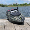 Карповый кораблик Skiff Bot Pro S1 (аквапринт) с GPS и глубиномером