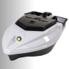 Двухбункерный кораблик Skiff Bot Pro S2 Белый с GPS и Toslon TF300