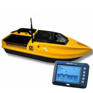Кораблик Skiff Bot Pro S2 (Yellow) GPS TF300