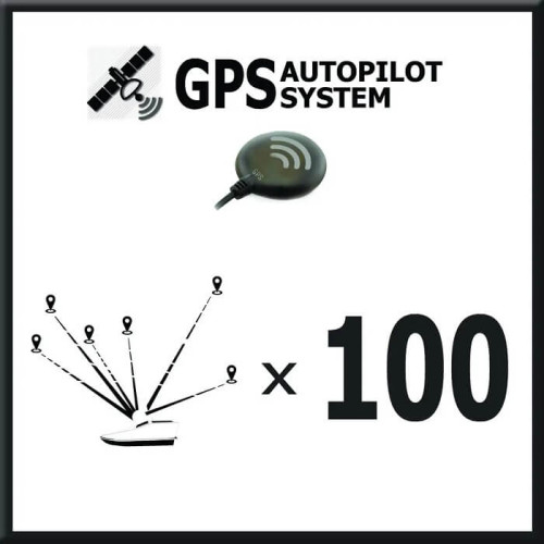 GPS автопилот V3 6+1 для корабликов Фортуна, Фурия, Фантом и других производителей